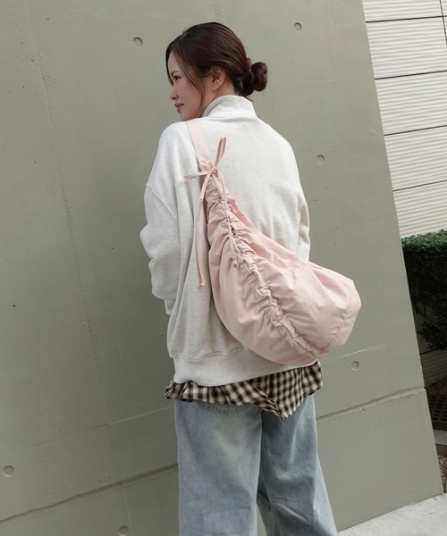 ショルダーバッグ・ポシェット [Rest & Recreation] PADDING SHOULDER BAG (3color) REMUR ショルダーバッグ バッグ デニムチェーンショルダーバッグ