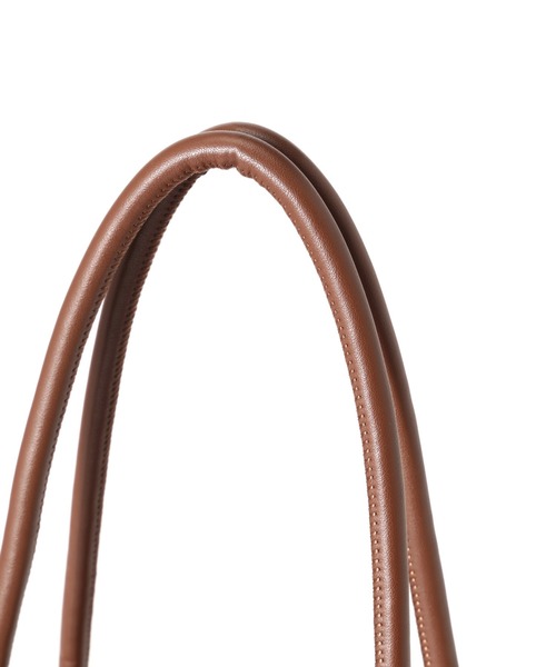 ROSE BUD(ローズバッド)の「トライアングルフェイクファートートバッグ(トートバッグ・レディース・ブラウン・ONE SIZE)」の4枚目の写真