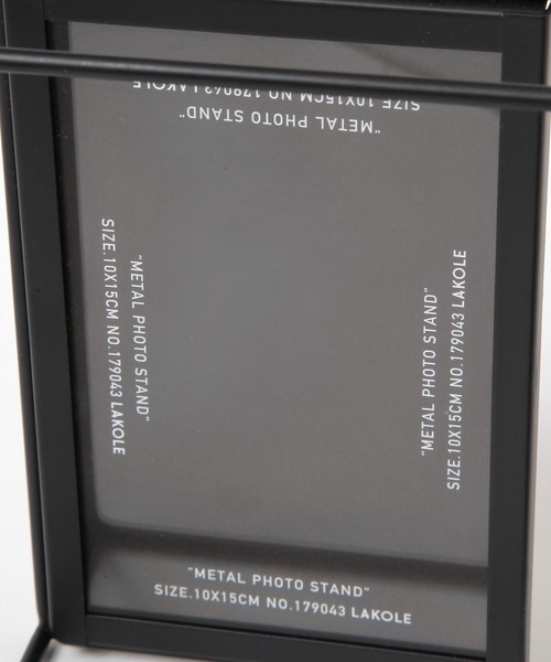 LAKOLE（ラコレ）の「アイアンフォトフレームW / 284435（フォトフレーム・レディース・ブラック・FREE）」の10枚目の写真