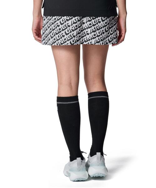UNDER ARMOUR(アンダーアーマー)の「UAドライブ スラッシュ ロゴ スカート(ゴルフ/レディース)(スカート・レディース・ホワイト・L/M/XL/S)」の2枚目の写真