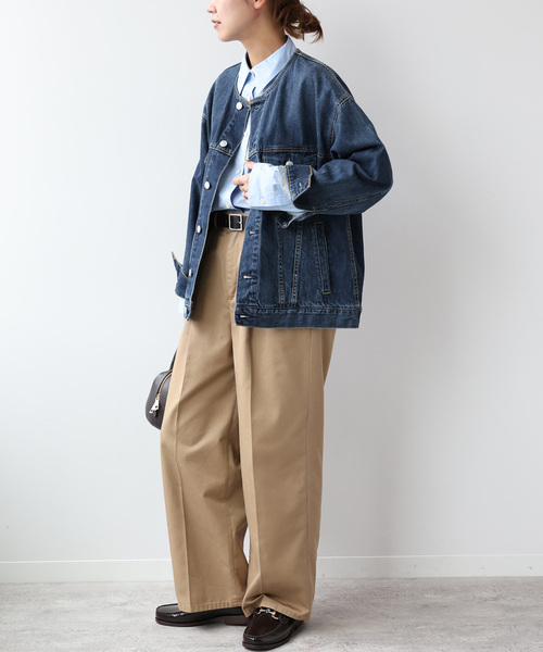 JOURNAL STANDARD relume（ジャーナルスタンダード　レリューム）の「《追加12》デニムジャケット（デニムジャケット・レディース・ネイビー/ブルー・FREE）」の22枚目の写真