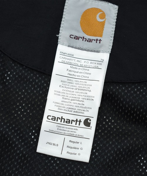 Carhartt(カーハート)の「【ヴィンテージ古着】Carhartt “Bluestone Waterproof Breathable” ナイロンジャケット(ナイロンジャケット・メンズ・ネイビー・LARGE)」の7枚目の写真
