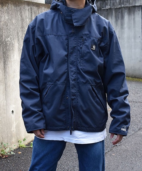 Carhartt(カーハート)の「【ヴィンテージ古着】Carhartt “Bluestone Waterproof Breathable” ナイロンジャケット(ナイロンジャケット・メンズ・ネイビー・LARGE)」の17枚目の写真