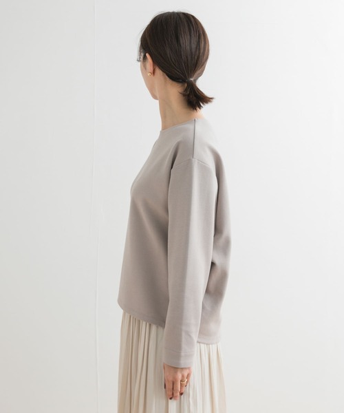 URBAN RESEARCH DOORS（アーバンリサーチドアーズ）の「ダンボールニットプルオーバー（Tシャツ/カットソー・レディース・オフホワイト/ネイビー/グレー系その他・MEDIUM）」の16枚目の写真