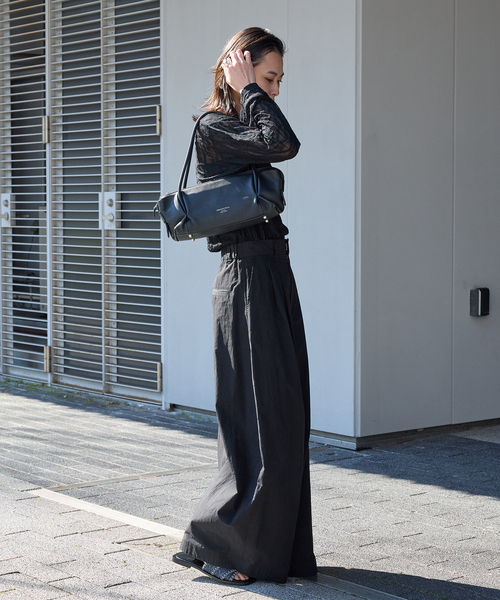 セール】コットンナイロンスーパーワイドコクーンパンツ(その他パンツ セール】コットンナイロンスーパーワイドコクーンパンツ(その他パンツ