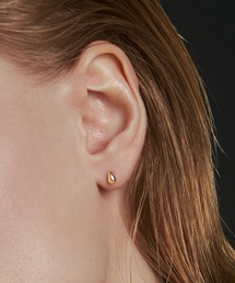 les bonbon（ルボンボン）の「【les bon bon】K18 drip pierce/ドリップ ピアス S BOB651（ピアス（両耳用））」