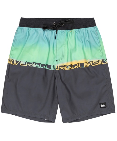Quiksilver(クイックシルバー)の「EVERYDAY WORDBLOCK V/クイックシルバータイダイ柄ウエストゴムサーフトランクス・ボードショーツ・バギーショーツ(水着)(水着・メンズ・ブラック/ブルー/グリーン/オレンジ・MEDIUM/LARGE/X-LARGE/SMALL)」の6枚目の写真
