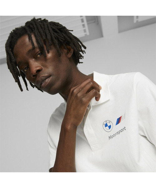 PUMA（プーマ）の「PUMA プーマ メンズ BMW MMS ESS 半袖 ポロシャツ（ポロシャツ・メンズ・ブラック/ホワイト・MEDIUM/LARGE/X-LARGE/X-SMALL/SMALL）」の9枚目の写真