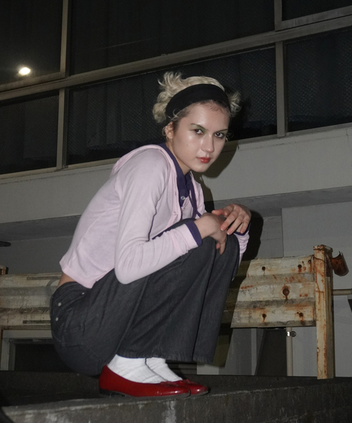 Oriens JOURNAL STANDARD(オリエンス ジャーナルスタンダード)の「別注【MILLER/ミラー】Light prib hoodie CD:カーディガン(カーディガン/ボレロ・レディース・チャコールグレー/ネイビー/ピンク・FREE)」の13枚目の写真