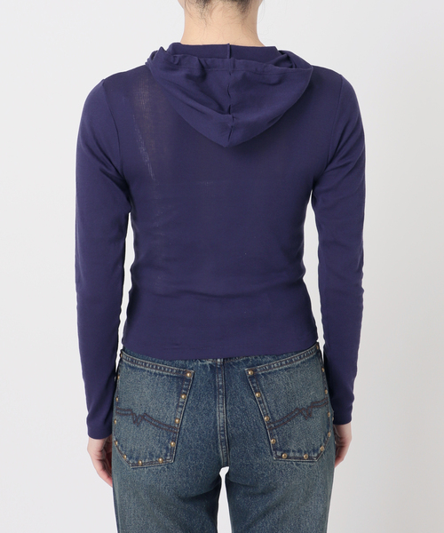 Oriens JOURNAL STANDARD(オリエンス ジャーナルスタンダード)の「別注【MILLER/ミラー】Light prib hoodie CD:カーディガン(カーディガン/ボレロ・レディース・チャコールグレー/ネイビー/ピンク・FREE)」の19枚目の写真
