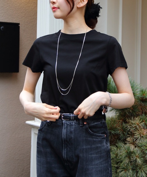 [⭐︎再値下げ⭐︎]Shinzone シンゾーン　コンパクトTシャツ ネイビー セール】THE SHINZONE/シンゾーン コンパクトTEE COMPACT TEE