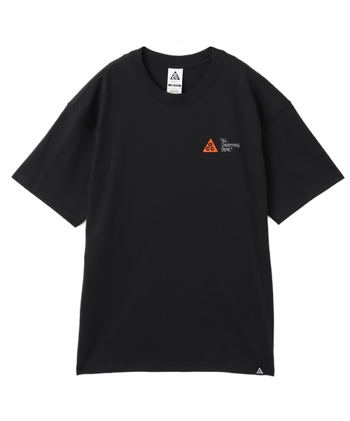 NIKE ACG(ナイキエィシージー)の「NIKE AS M ACG DF TEE OC GUIDE / ナイキ ACG DF OC ガイド S/S Tシャツ 【SP】(Tシャツ/カットソー・メンズ・ブラック/パープル・S/M/L/XL/XXL)」の5枚目の写真