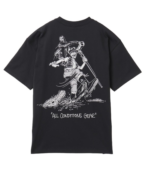 NIKE ACG(ナイキエィシージー)の「NIKE AS M ACG DF TEE OC GUIDE / ナイキ ACG DF OC ガイド S/S Tシャツ 【SP】(Tシャツ/カットソー・メンズ・ブラック/パープル・S/M/L/XL/XXL)」の3枚目の写真