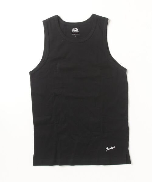 WAIPER.inc(ワイパーインク)の「FRUIT OF THE LOOM フルーツオブザルーム×NUMBER (N)INE 80754100 “2 PACK TANK TOPS” ワンポイント刺繍 2パック タンクトップ(タンクトップ・メンズ・ブラック/ホワイト/グレー・M/L/XL)」の9枚目の写真