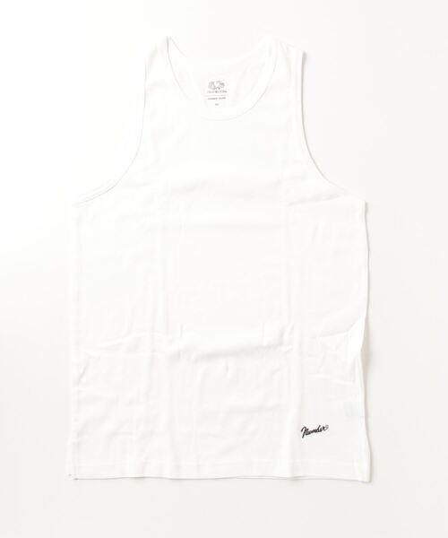 WAIPER.inc(ワイパーインク)の「FRUIT OF THE LOOM フルーツオブザルーム×NUMBER (N)INE 80754100 “2 PACK TANK TOPS” ワンポイント刺繍 2パック タンクトップ(タンクトップ・メンズ・ブラック/ホワイト/グレー・M/L/XL)」の10枚目の写真