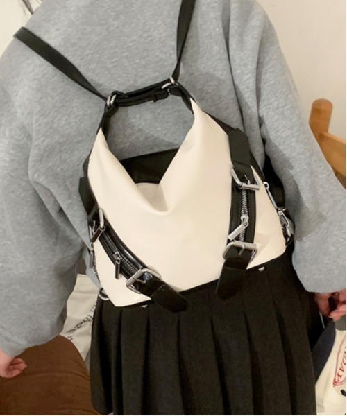 セール】3WAYフェイクレザーミニバッグ（ショルダーバッグ