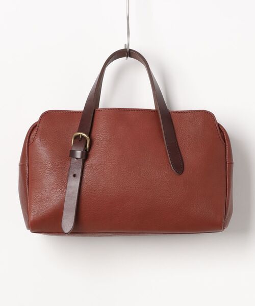 CLEDRAN(クレドラン)の「【軽量 ハレの日にも】CL3817 GALE POCKET BOSTON(ボストンバッグ・レディース・ブラック/ブラウン/グレー・FREE)」の4枚目の写真