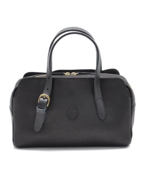 CLEDRAN(クレドラン)の「【軽量 ハレの日にも】CL3817 GALE POCKET BOSTON(ボストンバッグ・レディース・ブラック/ブラウン/グレー・FREE)」の2枚目の写真