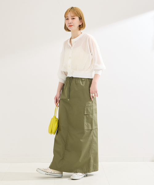 B.C STOCK（ベーセーストック）の「《追加2》手洗い可 / ショートクルーカーディガン（カーディガン/ボレロ・レディース・ネイビー/ピンク/チャコールグレー・FREE）」の14枚目の写真