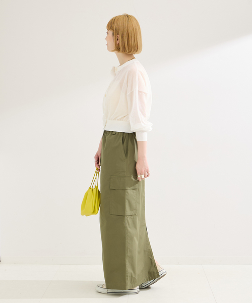 B.C STOCK（ベーセーストック）の「《追加2》手洗い可 / ショートクルーカーディガン（カーディガン/ボレロ・レディース・ネイビー/ピンク/チャコールグレー・FREE）」の15枚目の写真