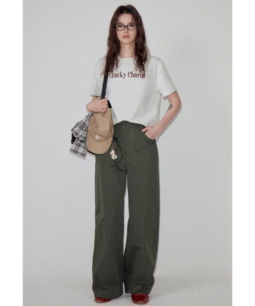 セール】レタリングプリント 半袖Tシャツ FX25S123【Fano
