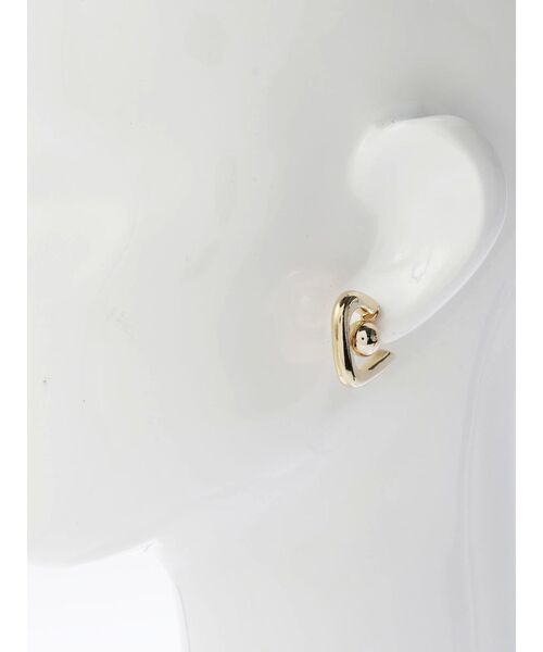 ELENDEEK（エレンディーク）の「3WAYトライアングルパールピアス（ピアス（両耳用）・レディース・ゴールド/シルバー・FREE）」の11枚目の写真