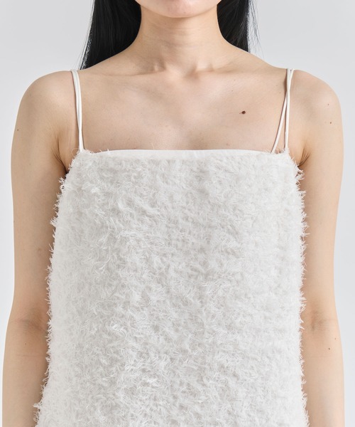 ZOZOTOWN限定》【Louren/ローレン】feather jacquard dress