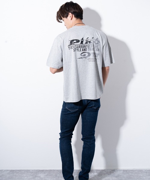  (ドープ) バックプリント Tシャツ 新作 11101006）ボックスロゴバックプリント胸元刺繍Tシャツ | Pay ID