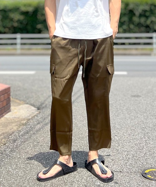 セール】クロップドパンツ カーゴパンツ 7分丈 9分丈 アンクルパンツ