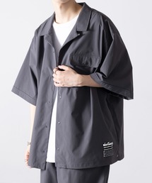 WILD THINGS | 【WILD THINGS】OPEN COLLAR POCKET SHIRT オープンカラーポケット付きシャツ WT25041AD(シャツ/ブラウス)