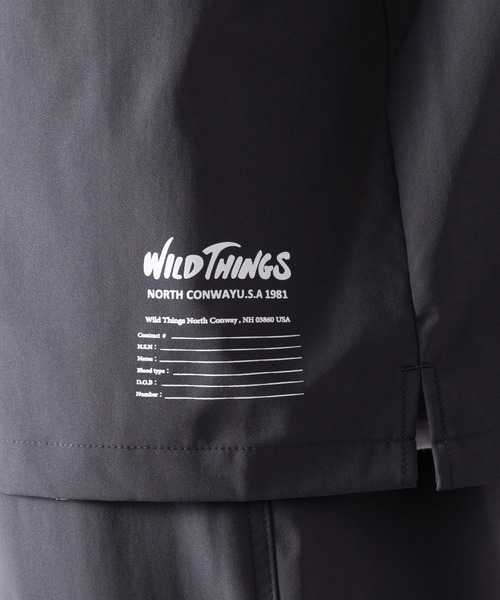 WILD THINGS(ワイルドシングス)の「【WILD THINGS】OPEN COLLAR POCKET SHIRT オープンカラーポケット付きシャツ WT25041AD(シャツ/ブラウス・メンズ・ブラック/グレー・S/M/L/XL)」の18枚目の写真