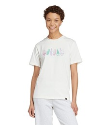 アディダス adidas ラウンジ フードグラフィック 半袖Tシャツ