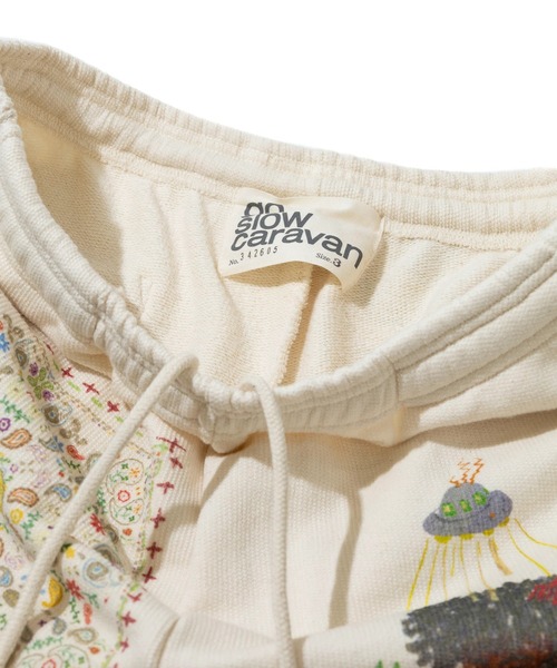go slow caravan（ゴースローキャラバン）の「UNIQUEインレイ 落書きMIX ショートパンツ（その他パンツ・メンズ・ナチュラル・LARGE/MEDIUM/X-LARGE）」の11枚目の写真