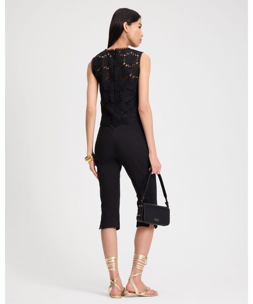 kate spade new york（ケイトスペード ニューヨーク）の「デイジー レース シェル（その他トップス・レディース・ブラック・4/2）」の3枚目の写真