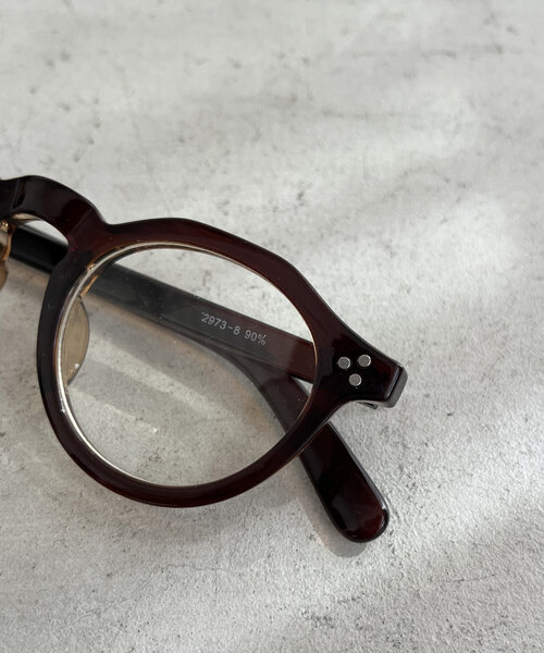 CAPRICIEUX LE'MAGE（カプリシューレマージュ）の「ボストンメガネ（メガネ・レディース・クリア/ブラック・FREE）」の5枚目の写真