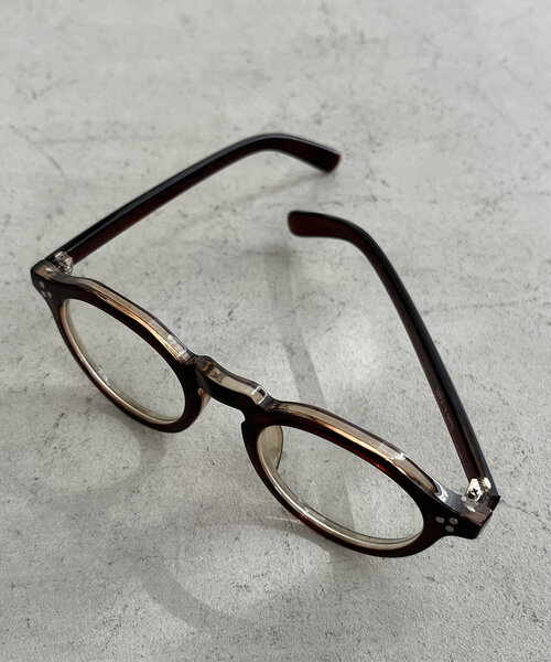 CAPRICIEUX LE'MAGE（カプリシューレマージュ）の「ボストンメガネ（メガネ・レディース・クリア/ブラック・FREE）」の6枚目の写真