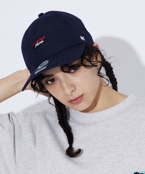 NANGA(ナンガ)の「【NANGA×ナンガ】×MLB公認 ’47BRAND/HINOC CAP/キャップ/ユニセックス/コラボ/NW2421-3B400(キャップ・メンズ・チャコールグレー/ダークベージュ/ネイビー/ベージュ・フリー)」の4枚目の写真