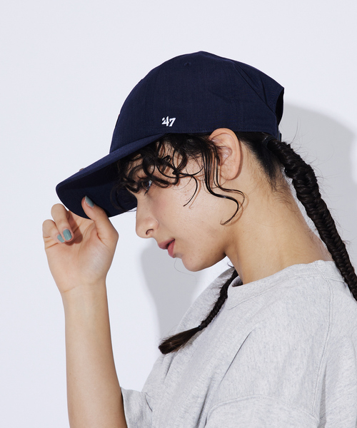 NANGA(ナンガ)の「【NANGA×ナンガ】×MLB公認 ’47BRAND/HINOC CAP/キャップ/ユニセックス/コラボ/NW2421-3B400(キャップ・メンズ・チャコールグレー/ダークベージュ/ネイビー/ベージュ・フリー)」の8枚目の写真