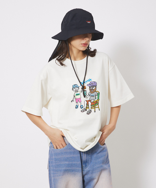 NANGA/ナンガ】ECOHYBRID イラストレーターTシャツシリーズ