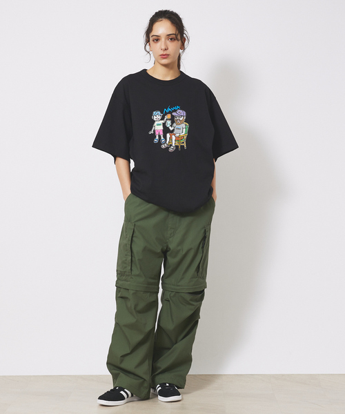 NANGA(ナンガ)の「【NANGA/ナンガ】ECOHYBRID イラストレーターTシャツシリーズ/HIROAKI USHIODA/ユニセックス(Tシャツ/カットソー・メンズ・ホワイト系その他/ブラック系その他/グレー系その他/ピンク系その他/ホワイト系その他2/ブラック系その他2/グレー系その他2/ピンク系その他2・M/L/XL)」の15枚目の写真
