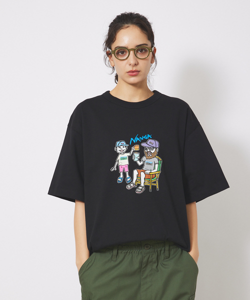NANGA/ナンガ】ECOHYBRID イラストレーターTシャツシリーズ