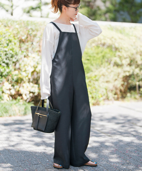 Spick & Span(スピックアンドスパン)の「コットンクレープルーズプルオーバー(シャツ/ブラウス・レディース・ブラック/ホワイト系その他/ベージュ・FREE)」の10枚目の写真