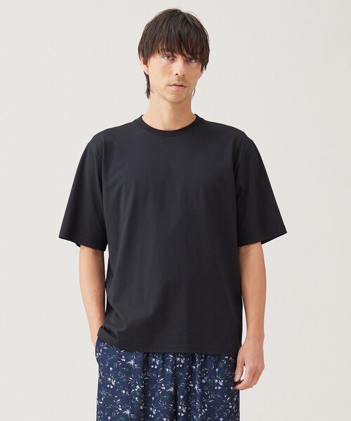 UNFILO(アンフィーロ)の「【男女兼用】快適さらさら冷感TEE(Tシャツ/カットソー・メンズ・ネイビー系/ホワイト系/ブラック系・MEDIUM/LARGE/SMALL/X-LARGE)」の20枚目の写真