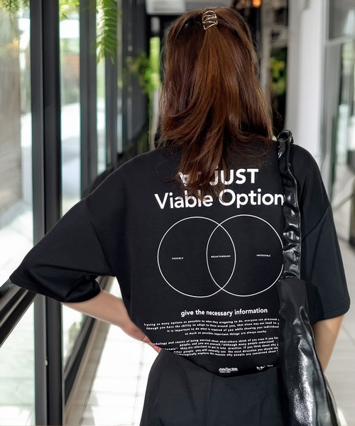 Candlestick(キャンドルスティック)の「肌ざわり美人 とろみ オーガンジープリント リラクシング ハーフスリーブ Tシャツ 韓国ファッション 接触冷感(Tシャツ/カットソー・レディース・ホワイト系1/ホワイト系2/ブラック系2/ベージュ系1/ブラック系1/ベージュ系2・M/L)」の16枚目の写真