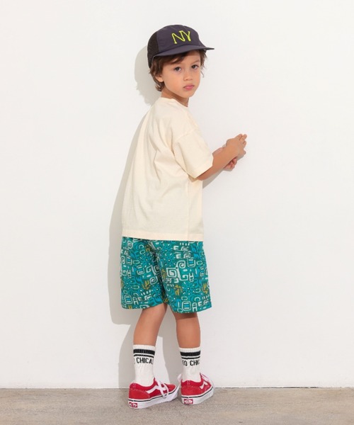 Ocean&Ground（オーシャン&グラウンド）の「ｿｳｶﾞﾗ水陸ﾄﾗｯｸｼｮｰﾂ（その他パンツ・キッズ・ダークブルー/ブラック・80/90/100/110/120/130/140）」の5枚目の写真
