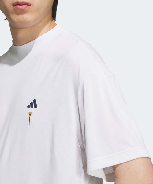 セール】HEAT. RDY バックグラフィック モックネック半袖Tシャツ