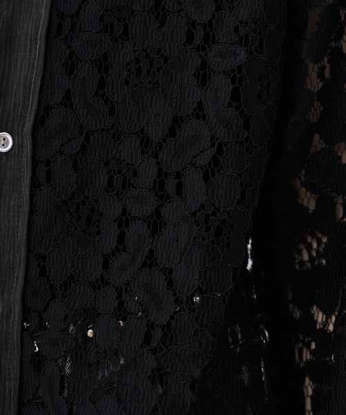 seyto（セイト）の「Western lace short shirt / ウエスタン