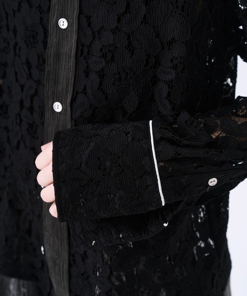 seyto（セイト）の「Western lace short shirt / ウエスタン