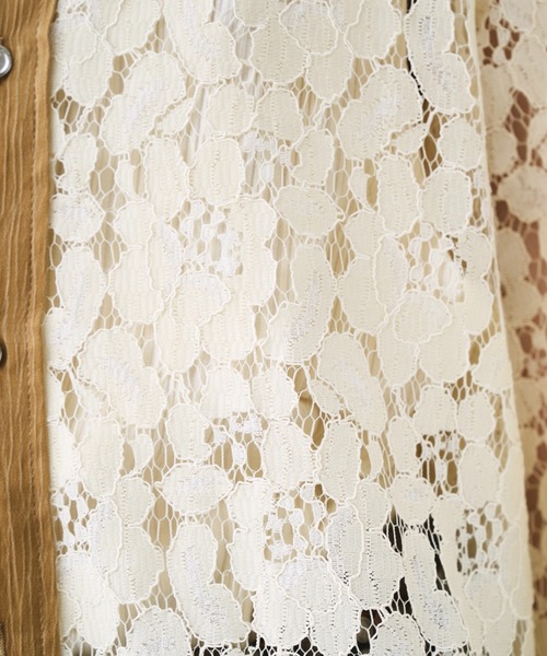 seyto（セイト）の「Western lace short shirt / ウエスタンシャツレースシャツ（シャツ/ブラウス・メンズ・ブラック/ブルー/ホワイト・1/2/3）」の11枚目の写真