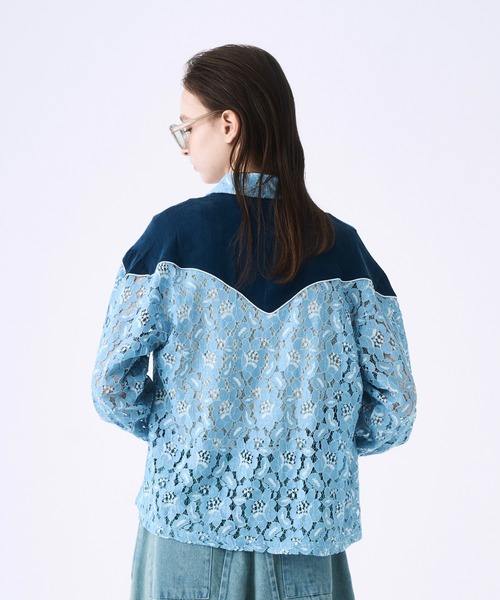 seyto（セイト）の「Western lace short shirt / ウエスタン